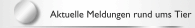 Aktuelle Meldungen rund ums Tier